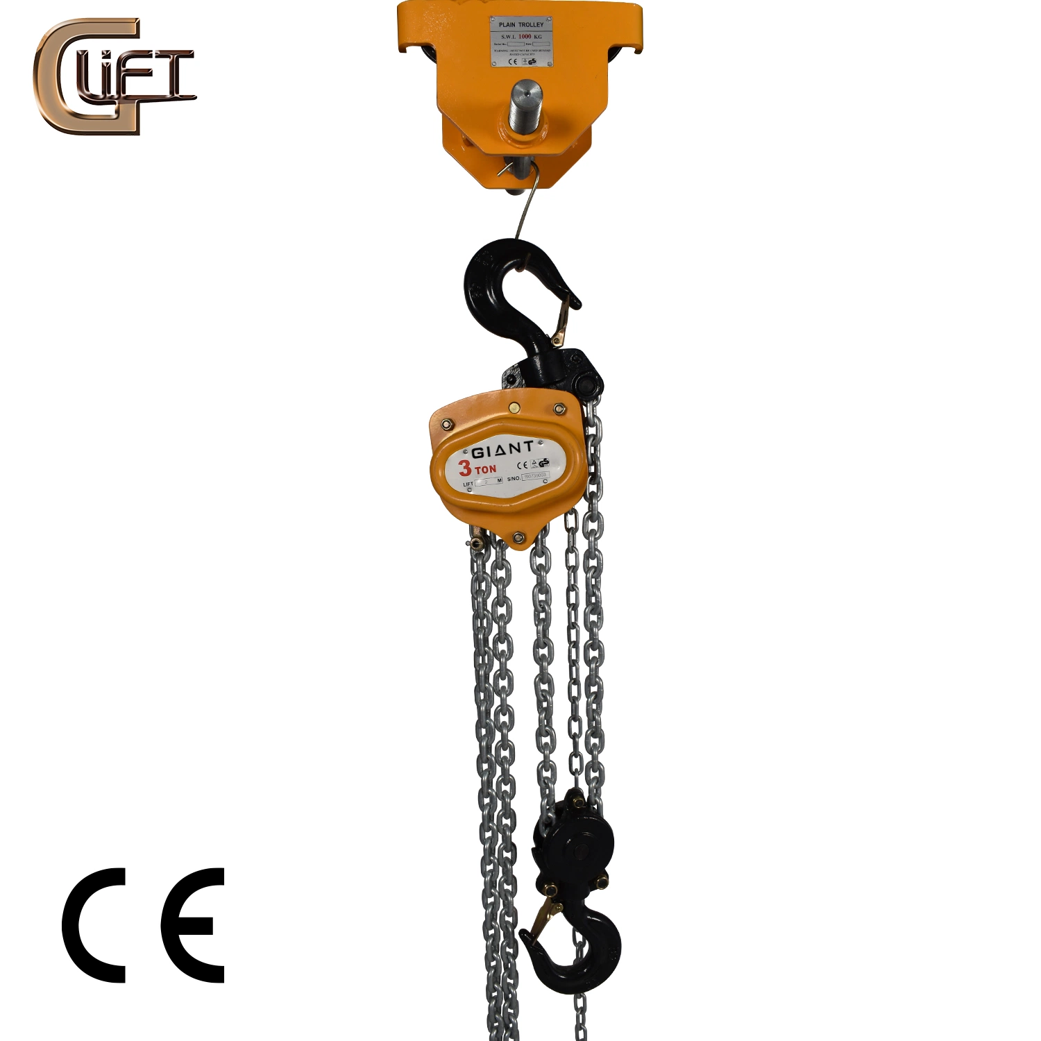 Manual de elevación y manipulación manual de tornos elevadores y elevador de cadena Hsz-Atype Certificado CE (HSZ-A)