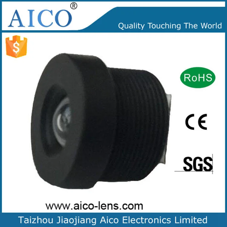 F2.6 2MP 2.8 mm Low Distortion M12 Board 2.8mm Wide Angle No Distrotion CCTV Camera Lens for 1/3" Sensor