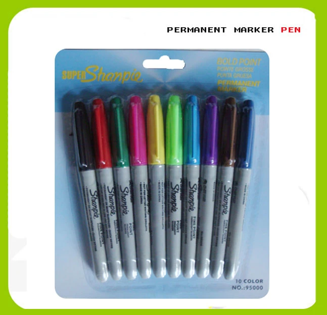 Permanent Marker Pen Set for Office Supply