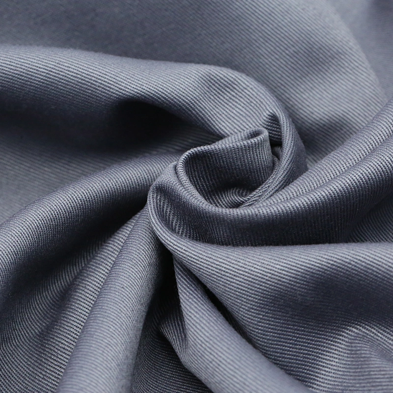 100% Cotton Woven Twill Poplin Plain Roll Garment Fabric Textile for Jaket Materials