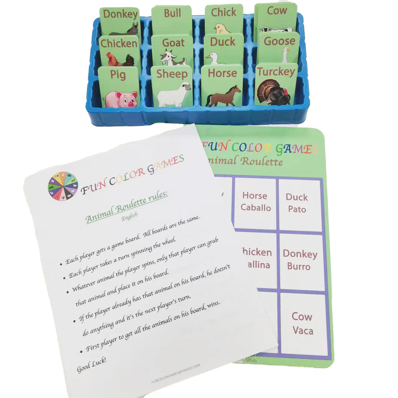 Educational Kids Board Game Set for Children Educational Board Game Kids Flash Cards