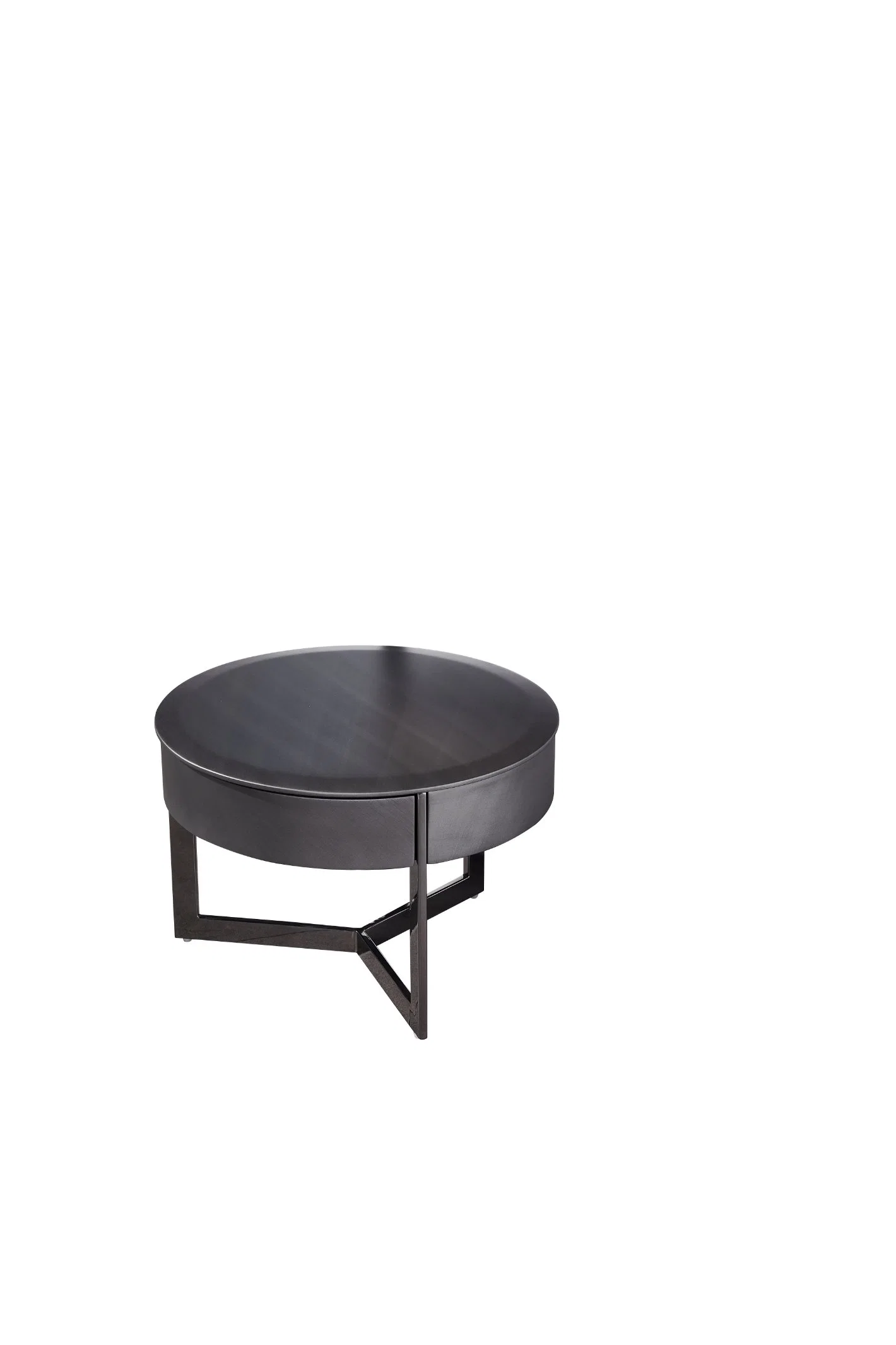 Moderne double tiroir brillant mobilier de peinture chevet Table table de nuit moderne Table de chevet