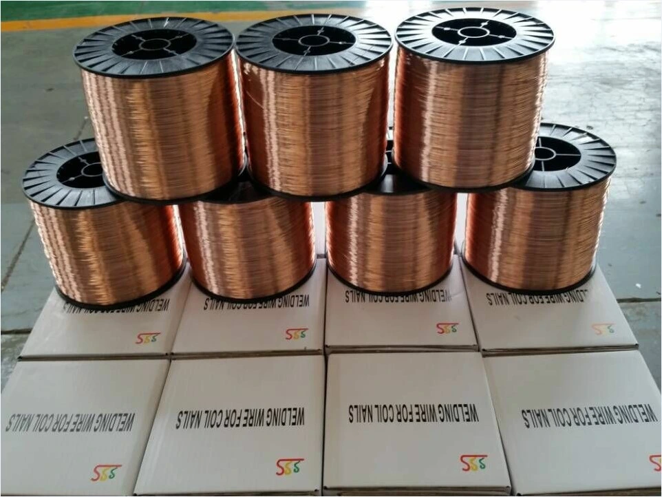 Factory CO2 Welding Wire 0.8mm 0.9mm 1.0mm 1.2mm / MIG Welding Wire Aws Er70s-6