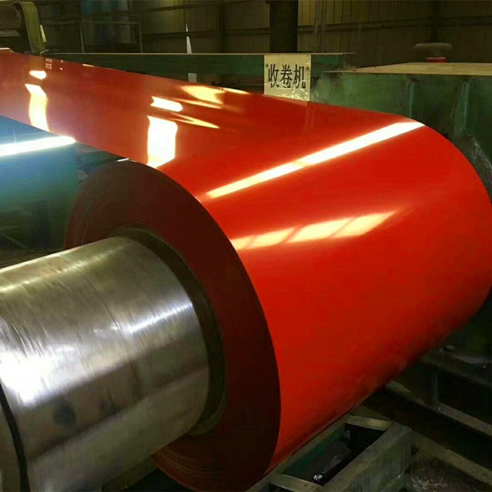 Color Coated Steel Coil Building Materiels Gi, Gl, PPGI, Ppglzinc Coat Red Blue Green Orange Hot Dipped Prepainted Galvanized Gi Roofing Sheet Coils