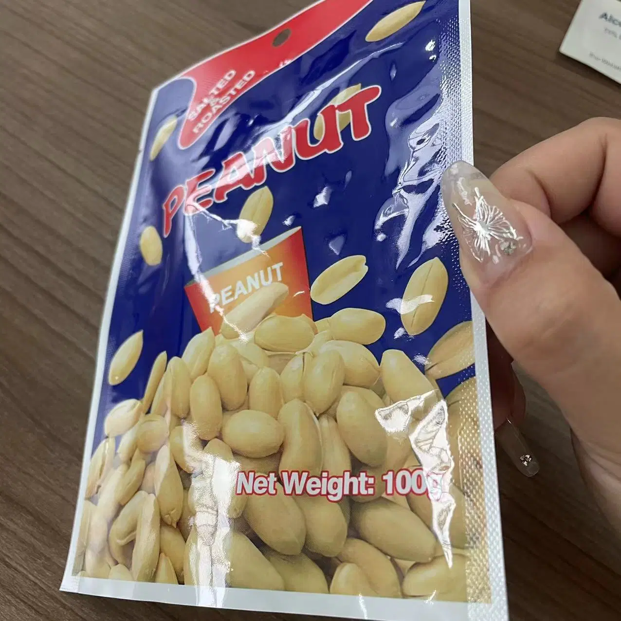 Plastic Packing Food Mylar Bag Making Plastic Pouches Bags