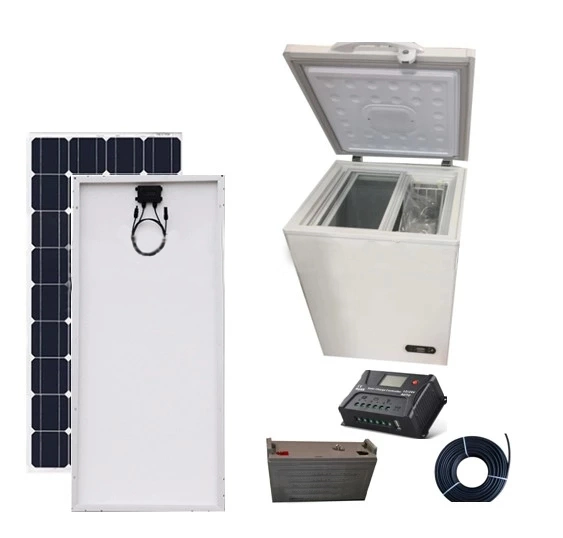 Solar Energy Truhe Gefrierschrank Caravan Medical Home 12V 24Volt Auto Mini Kleiner Tragbarer Camping Kühlschrank 12 Volt Gefrierschrank