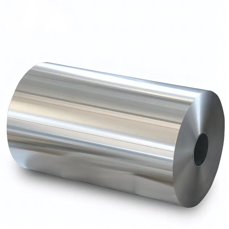 Papel De Aluminio Food Grade Aluminium Coil Foil 8021 Catering Aluminium Foil für pharmazeutische Verpackungen Foil, Batterie Soft Pack, PTP, Milchkappenfolie, etc.