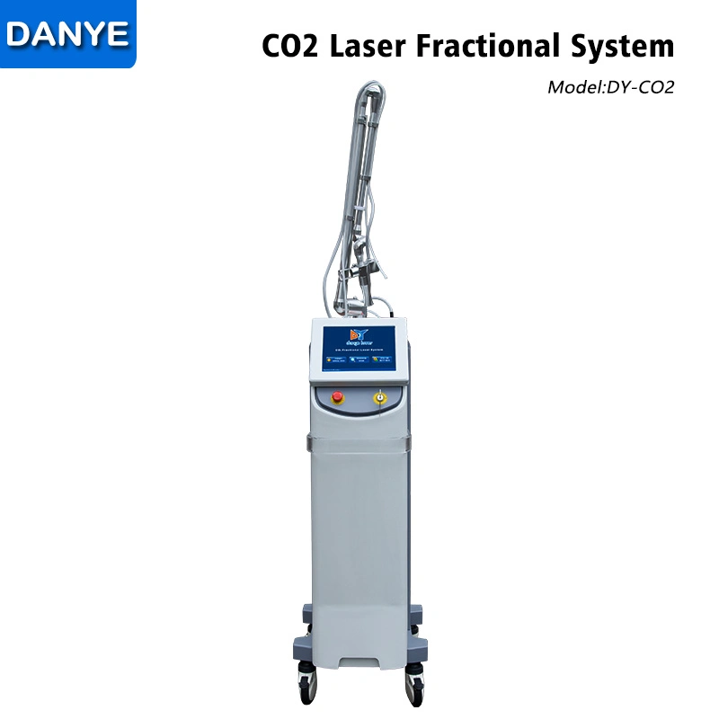 Laser equipamento de beleza Scare Remoção pele Resurfacing laser de CO2 fracional Máquina