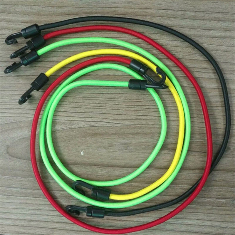 High quality/High cost performance Custom Elastic Rope Bungee Cord with Plastic Hook