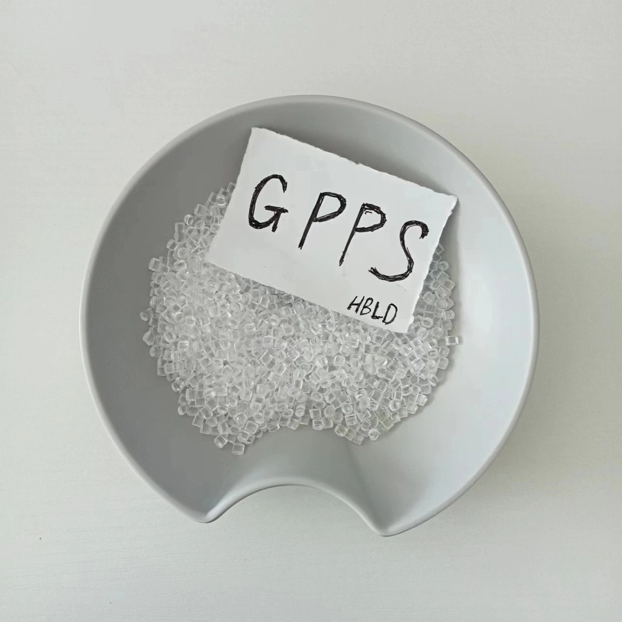 Recycled Virgin GPPS Plastic Granules Particles Used for Refrigerator/Home Appliance Parts