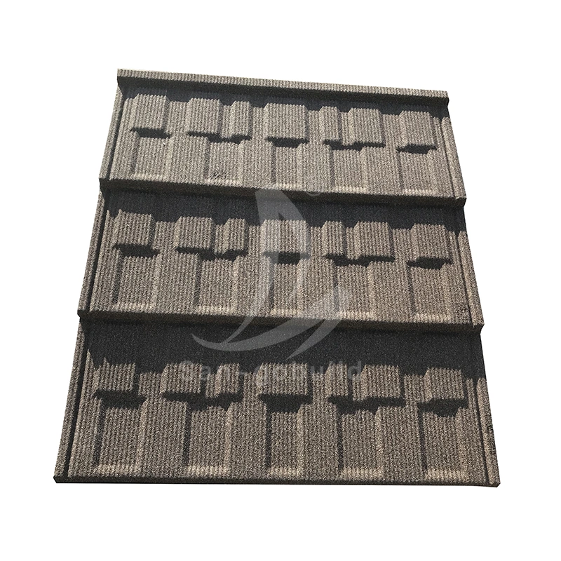 Modern Roofing Tiles Houses Building Materials Plain Types Tudor Roof Tiles Color Stone Coated Roofing Tiles for Construction