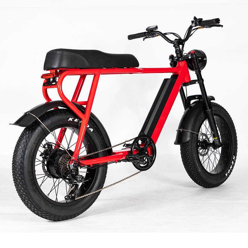 Aluminum Alloy Fat Tire Electric Bike 500W Motor 20ah Lithium Battery