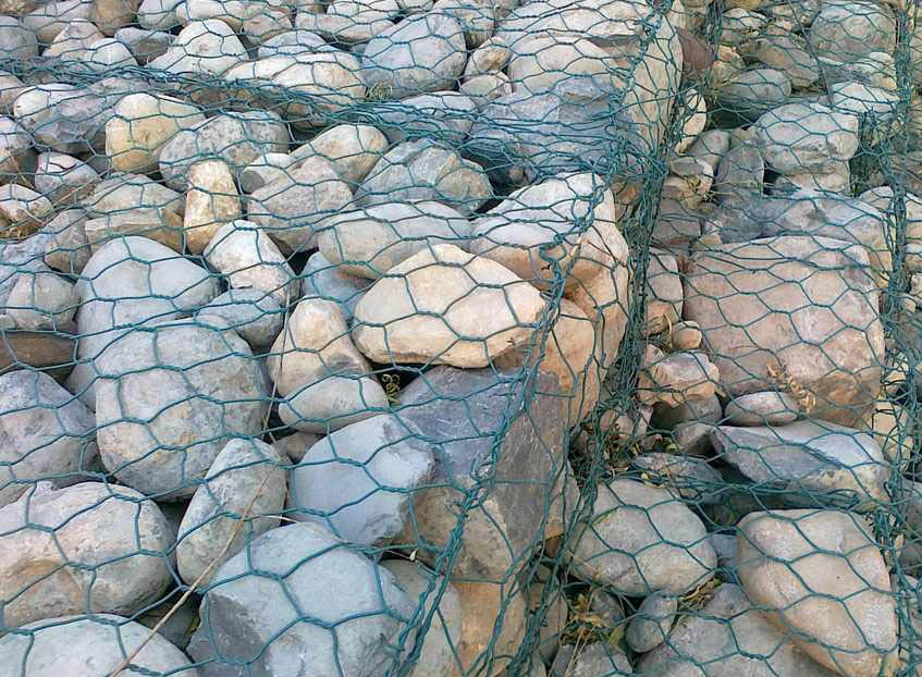 Plaza de soldado o tejido Diamante Hexagonal jaulas de malla de alambre galvanizado Caja gaviones