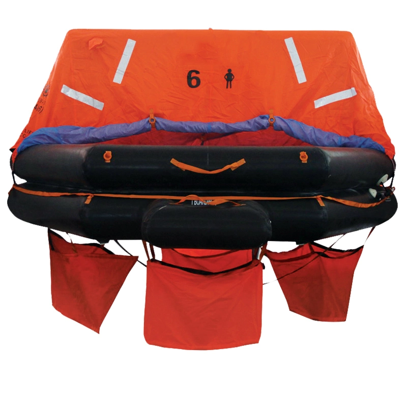 Solas Approved Marine Self Inflating Life Raft with Cheap Price