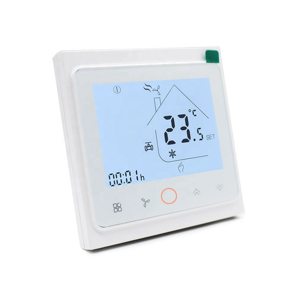 Thermostat de bobine de ventilateur intelligent HTW-FT03 écran LCD température de la salle Modbus Contrôleur