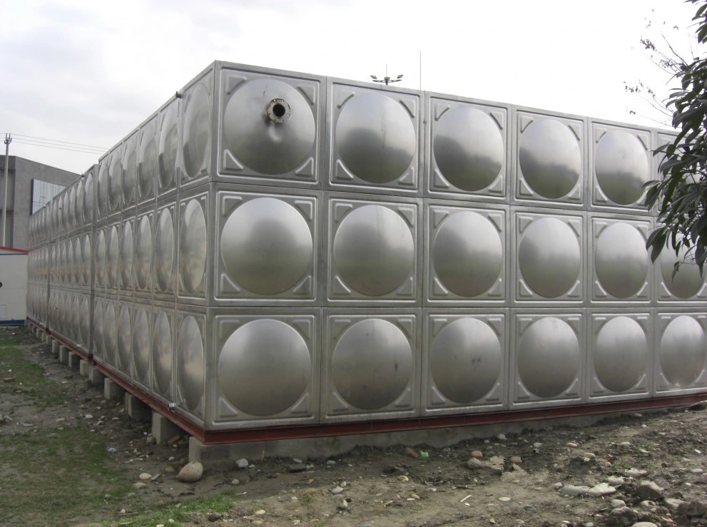 Ss 304 316 Stainless Steel Bolted Welded Panel Water Tank