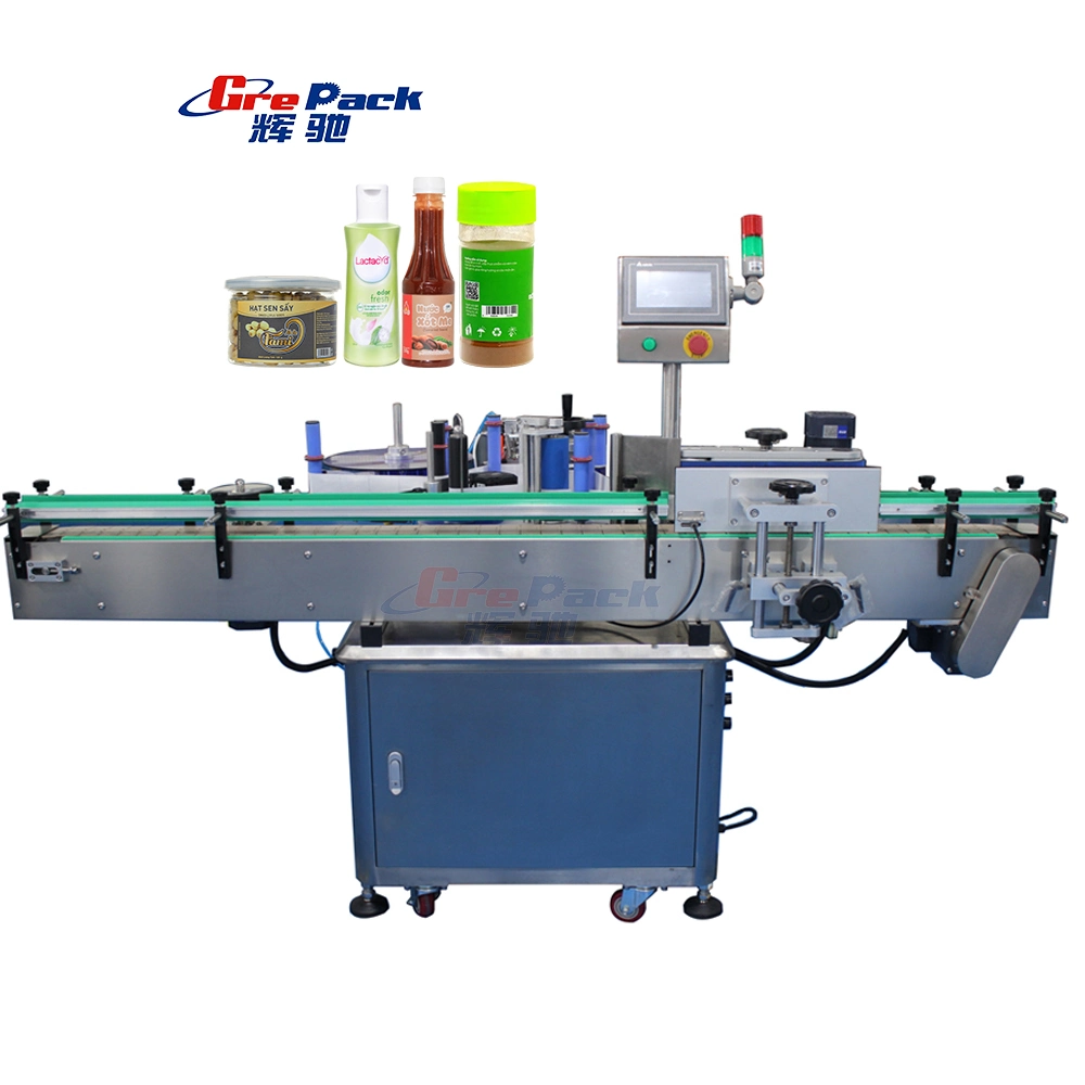 Automatic Round Bottle Labeling Machine for Chemical Industry/Food/Daily Chemicals