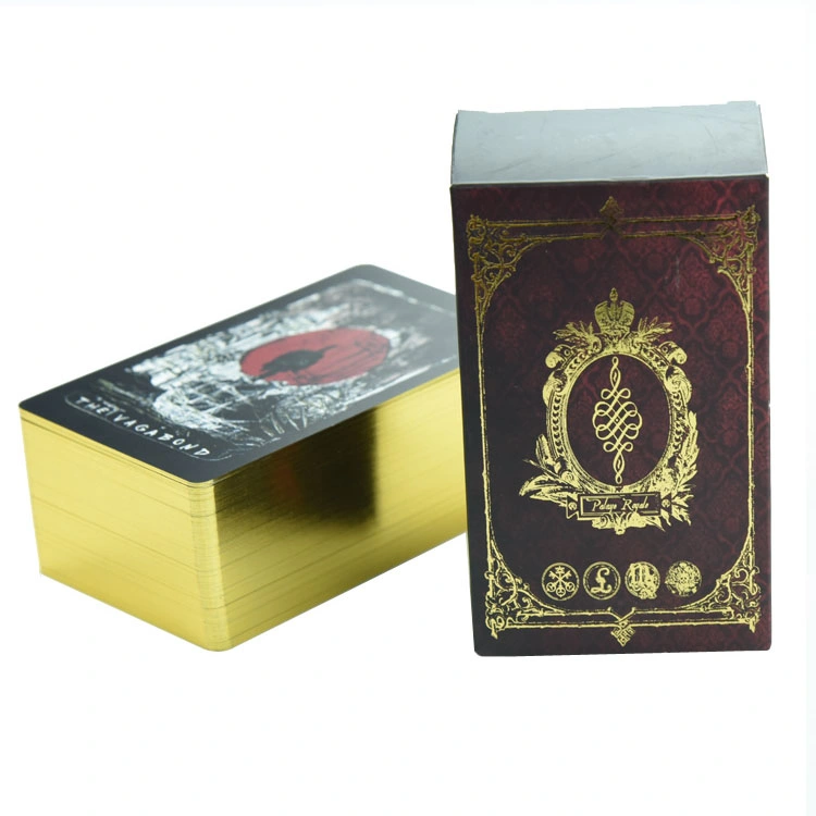 Custom Printing Playing Cards Game Online Beginners Paper Big Oracle Deck Tarot Cards with Guide Book