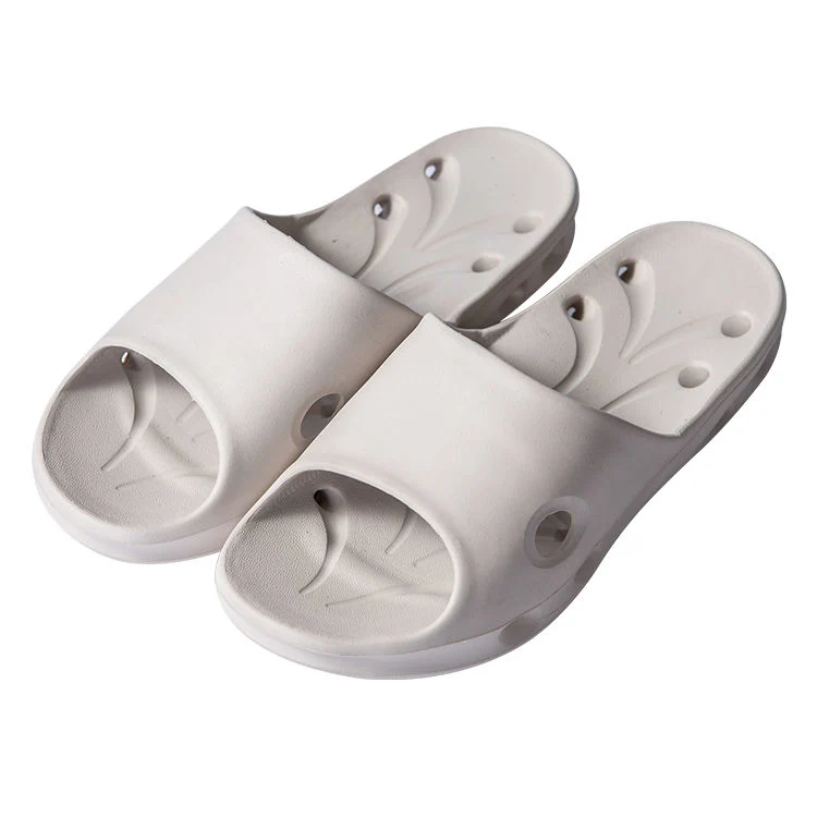 2021 Japanese Couple Bathroom Shower Slippers EVA Rubber Plastic Material Hollow-out Slippers