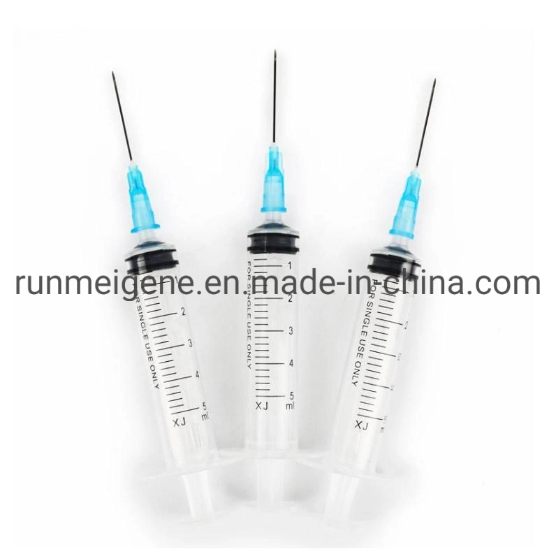 Jeringa desechable con agujas desechables 50ml Luer de patinaje, aprobado CE Medical 1ml de 3ml 5ml 10ml 20ml 60ml Luer-lock de plástico de jeringas desechables de deslizamiento Proveedor