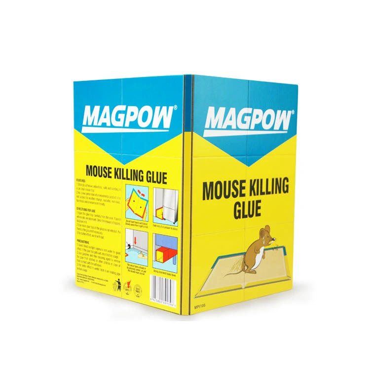 Libro de Cola de Rata Mouse Magpow Mosca cucarachas Control de plagas de mosquitos insecto Trampa de pegamento papel adhesivo