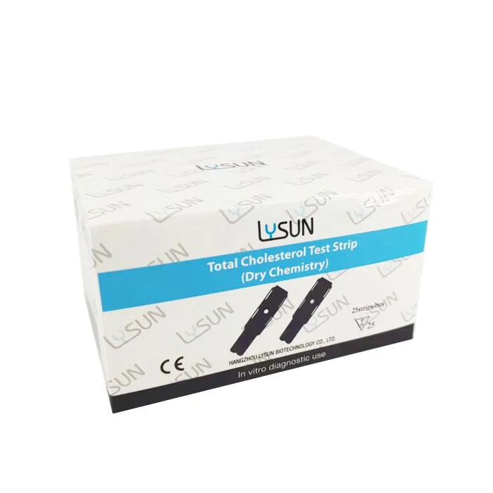 Clinical Analysis Instrument High Total Cholesterol Test Strips Paper for Cholesterol Machine