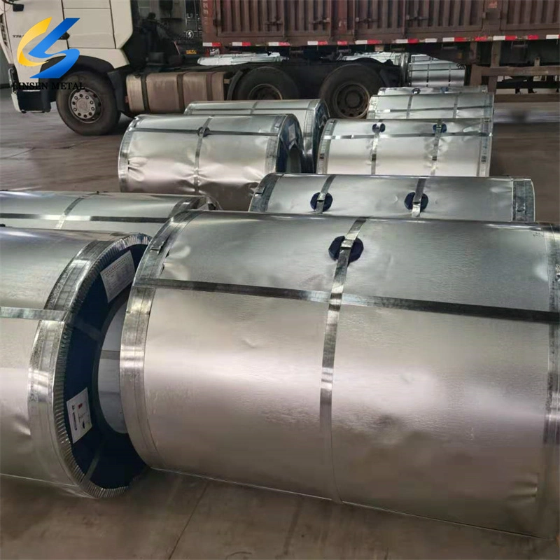 G90 ASTM A924 A653 Hot Dipped Zinc Coated 0.12mm/0.2mm/0.3mm/0.4mm/0.5mm/0.6mm/0.7mm Third Party Inspection Available Galvanized Steel Coil with Certificate