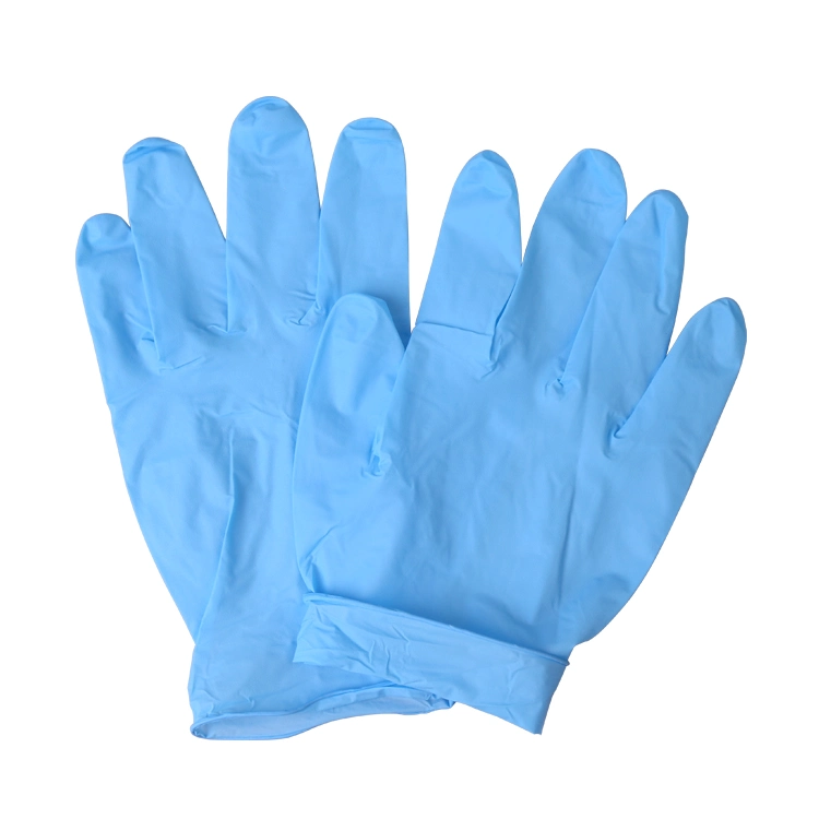 En455/FDA Fabricant de gants en nitrile sans poudre/Gants de sécurité jetables/Gants de travail pour usage médical/industriel/domestique/alimentaire