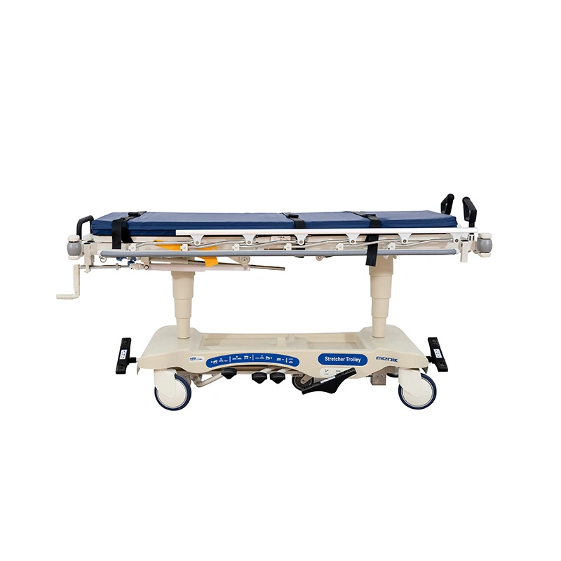 Ya-PS01b Medical Equipment Hospital Clinic Emergency Hydraulic ABS Patient Transport Stretcher