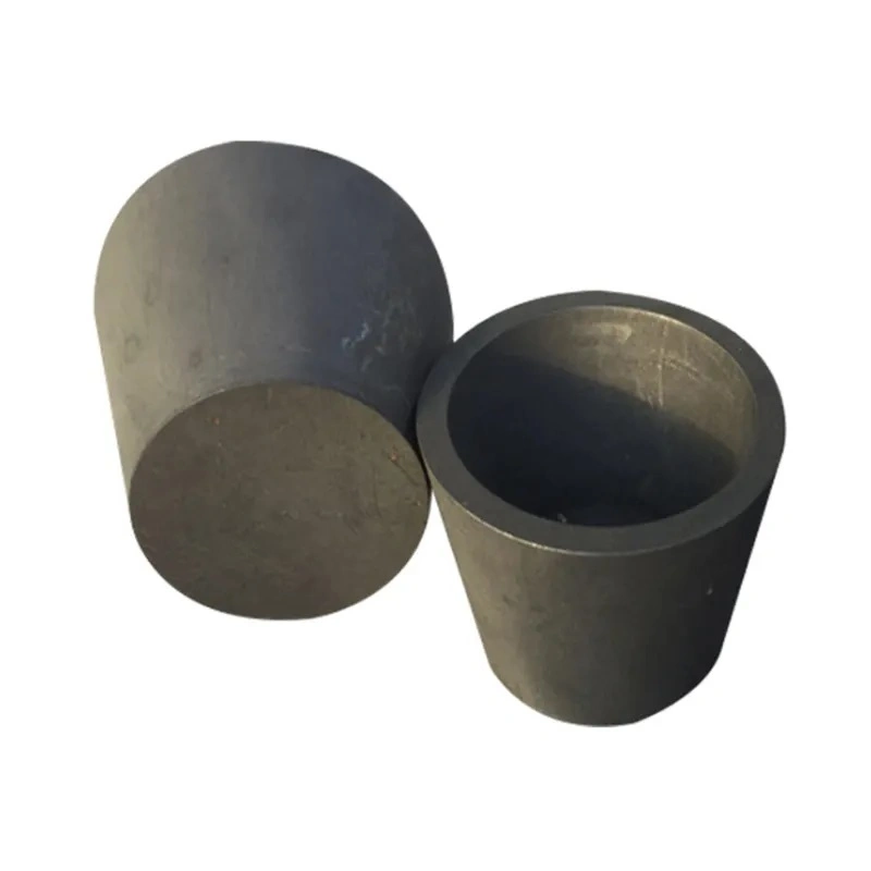 Sic Graphite Crucible Used for Low to Medium Frequency Induction Furnaces Melting