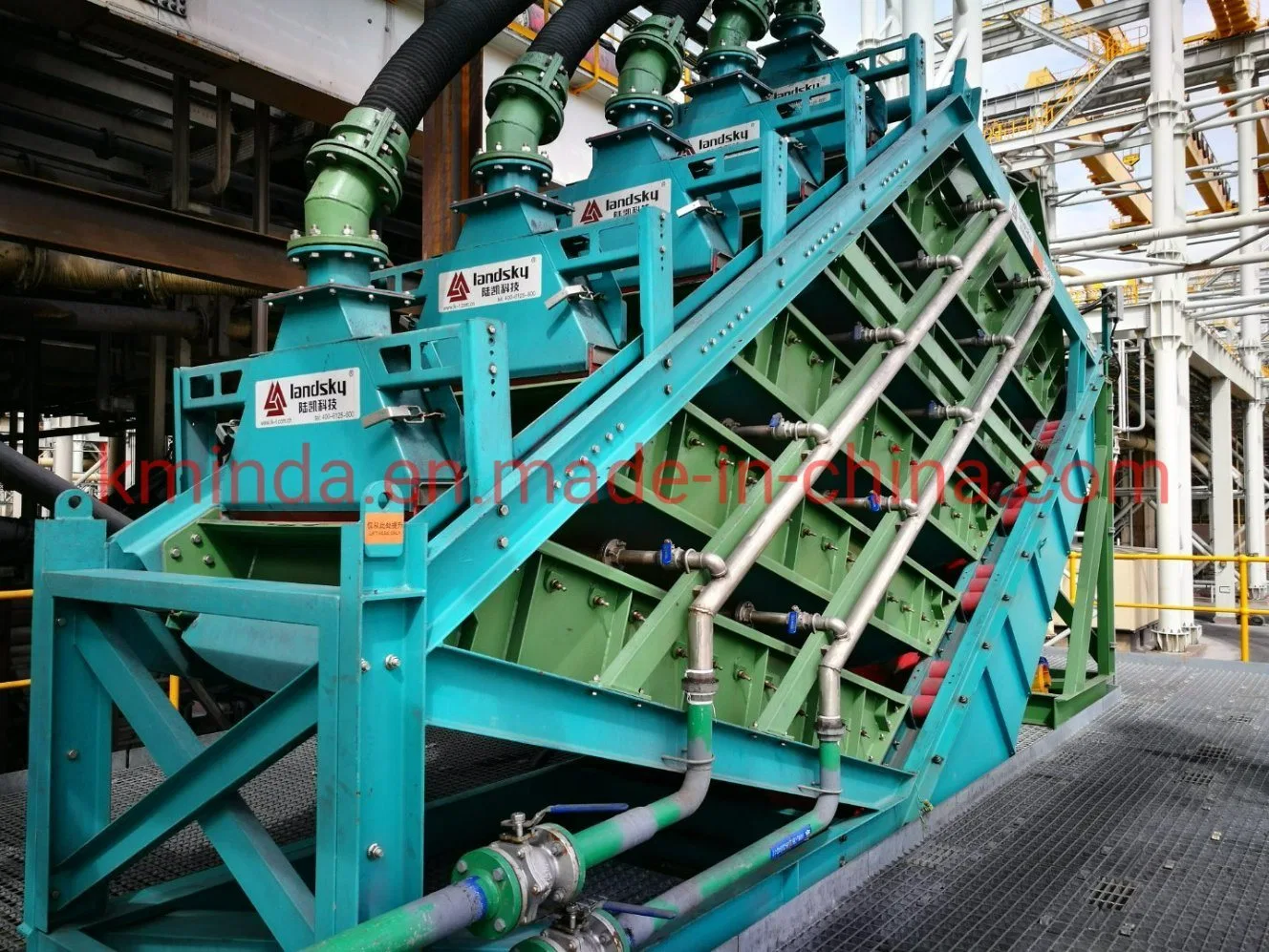 High Frequency Single and Double Layer Composite Vibrating Screen