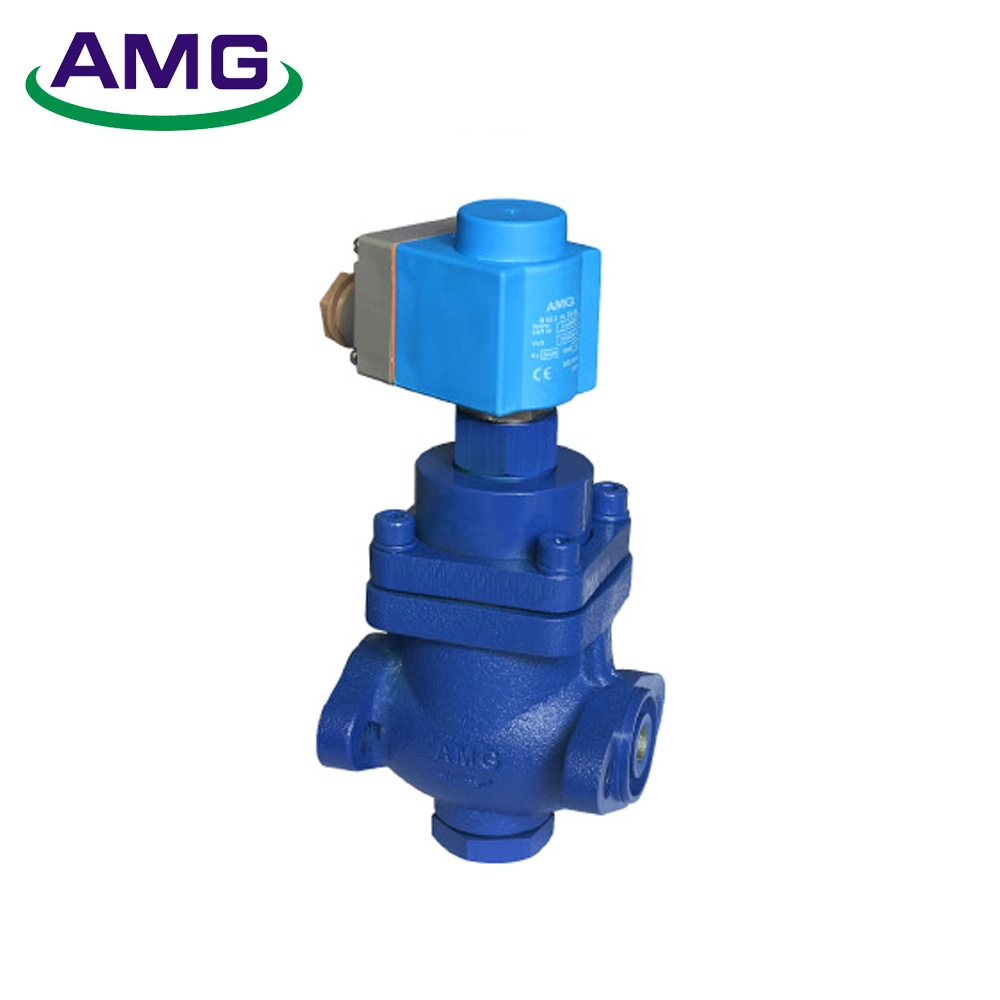 Solenid Servo Operated Piston Valve for Ammonia and Other Fluorinated Refrigerants