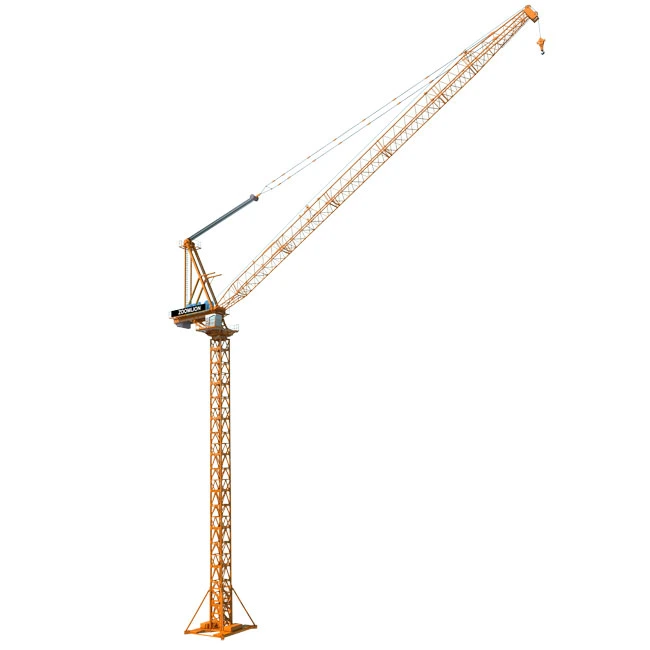 12 Ton Chinese Luffing Tower Crane with Good Quality