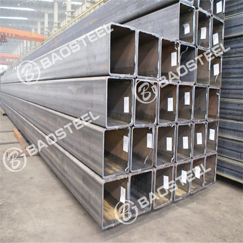 0.5 mm-28 mm Q345 Carbon Steel Pipe 20*30 Outer Dia S355jr Ss500 St52 Hot Rolled Square Steel Tube