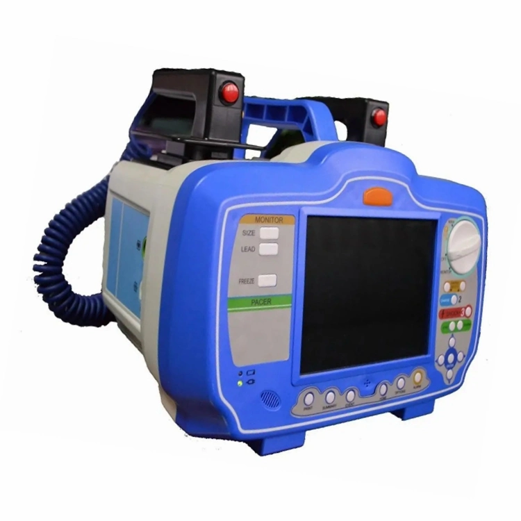 Defi Xpress Dea Hospital Desfibrilador Externo Automático con ECG de la SpO2 dispositivo médico de la ICU First-Aid portátil Desfibrilador/Monitor desfibrilador
