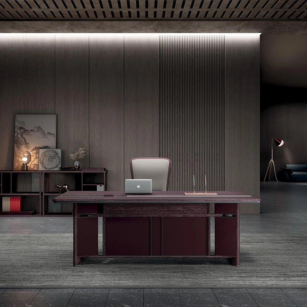 Luxury CEO Office Wood Table Executive Desk Modern Office Furniture