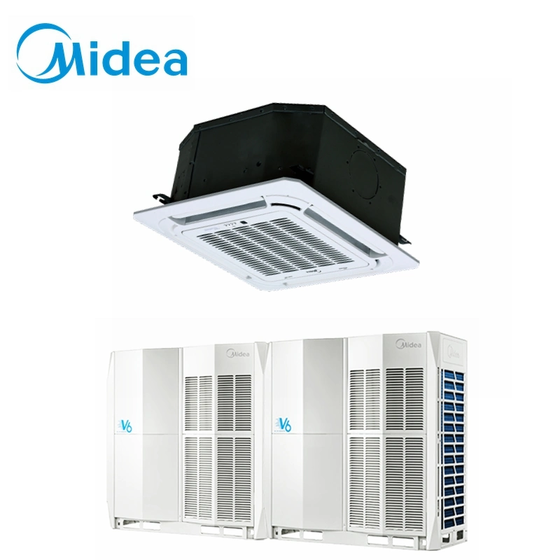 Midea Compact Four-Way Cassette Central Air Conditioner Vrv System Remote Control