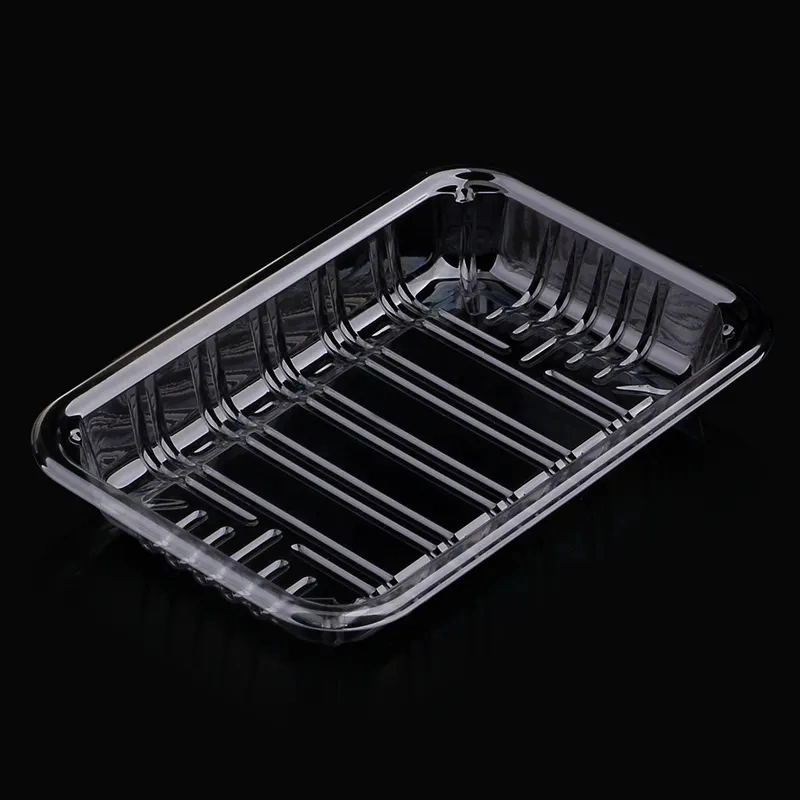 Boxes Packaging Tray Transparent Plastic Food Container for Fresh Fruits and Vegetables