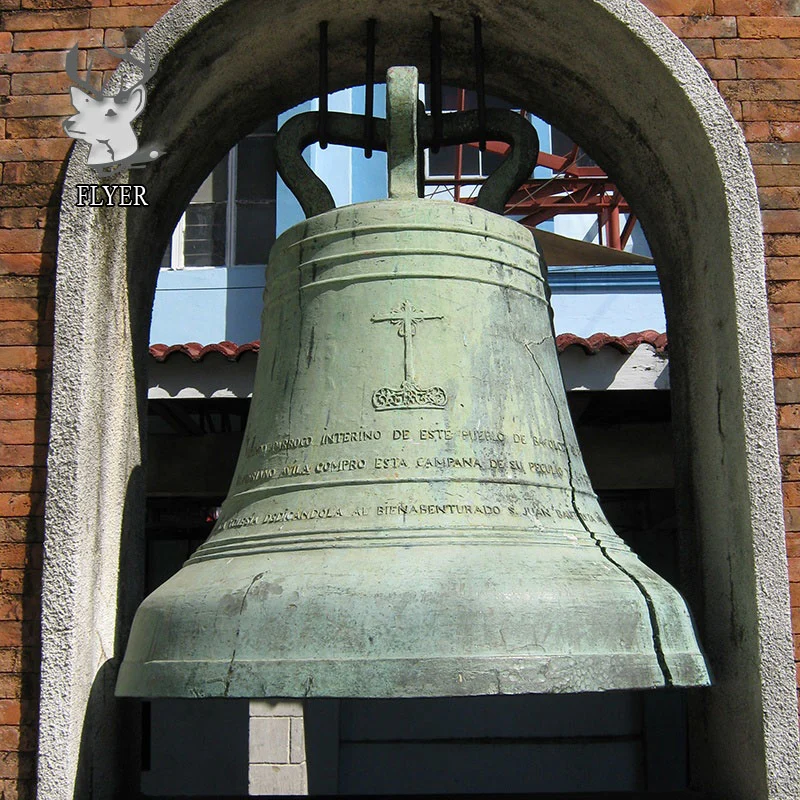 Custom Outdoor Religious Antique Metal Church Bell Large Bronze Brass Church Bells