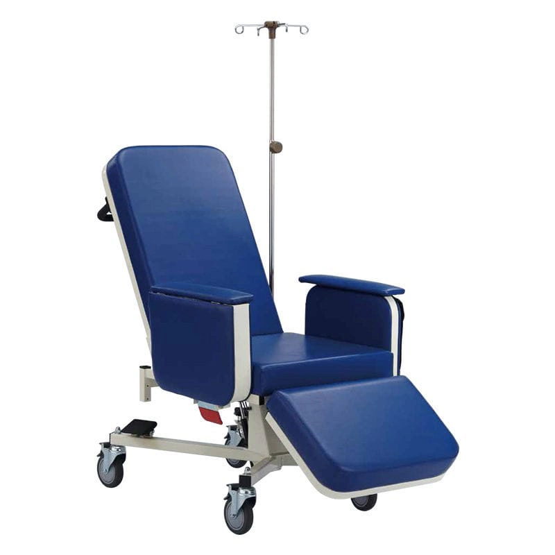 Wholesale/Supplier Patients Use Dialysis Adjust Backrest Manual Multi Functional Adjustable Hospital Chair