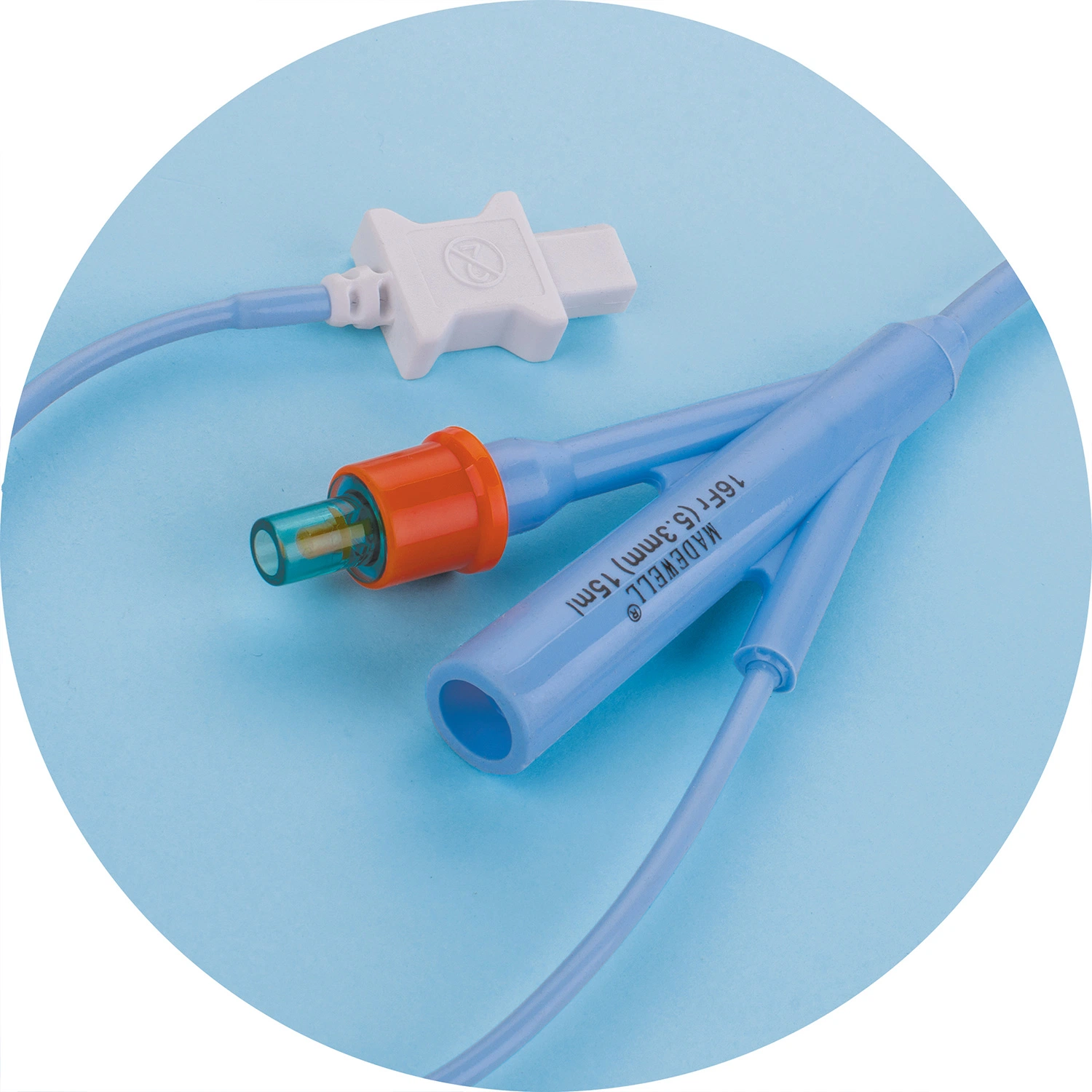 Cathéter en silicone Foley avec sonde de température (sonde) en gros