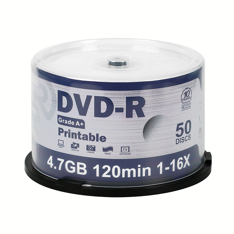 Ronc Hot Selling سعر الترويج 4.7GB قرص DVD-R فارغ ، 50PCS/Box