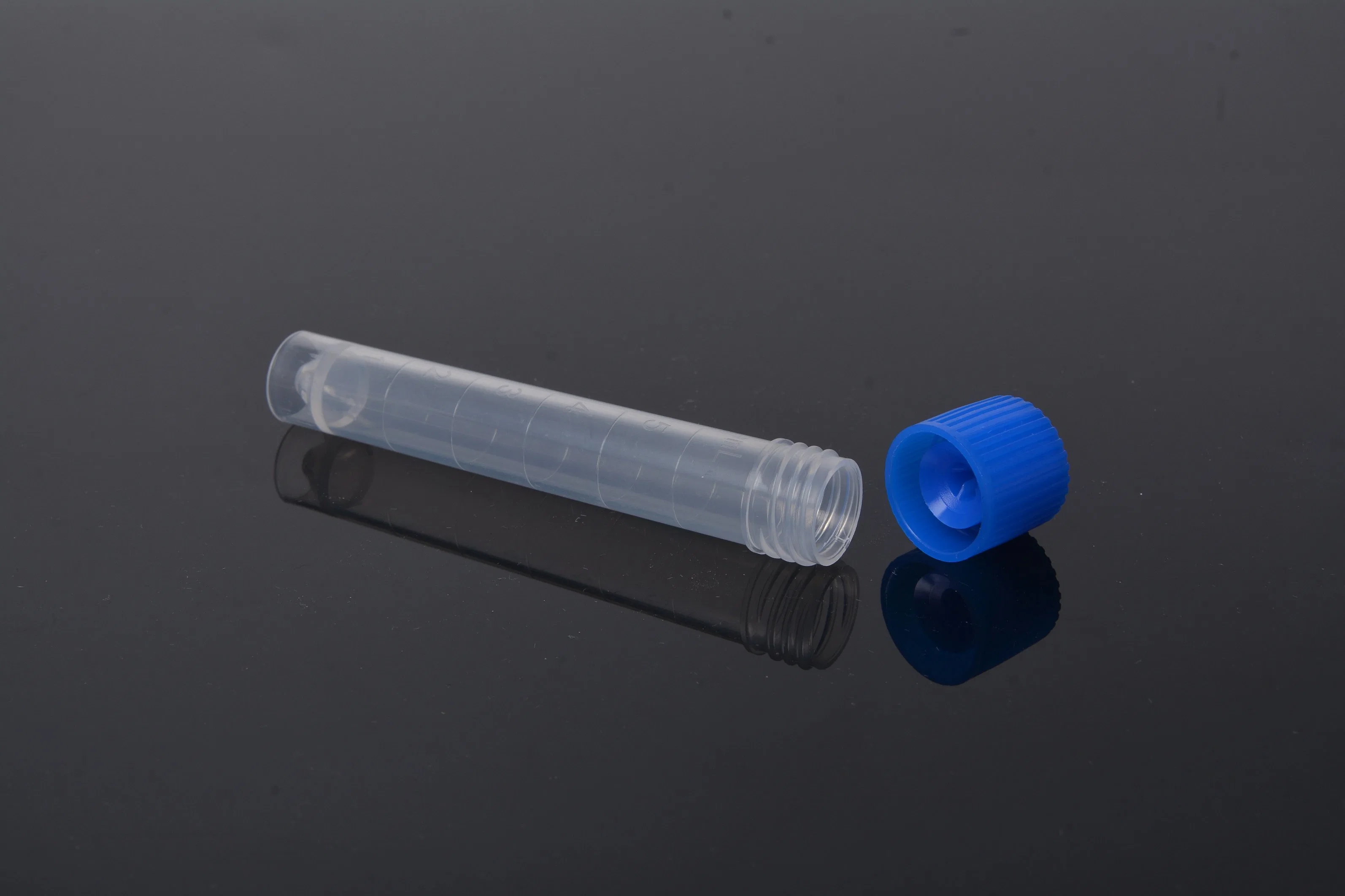 Taizhou Half Hard Plastic Gum Bottle Medical Cryovial Viral Sample Transport Vial