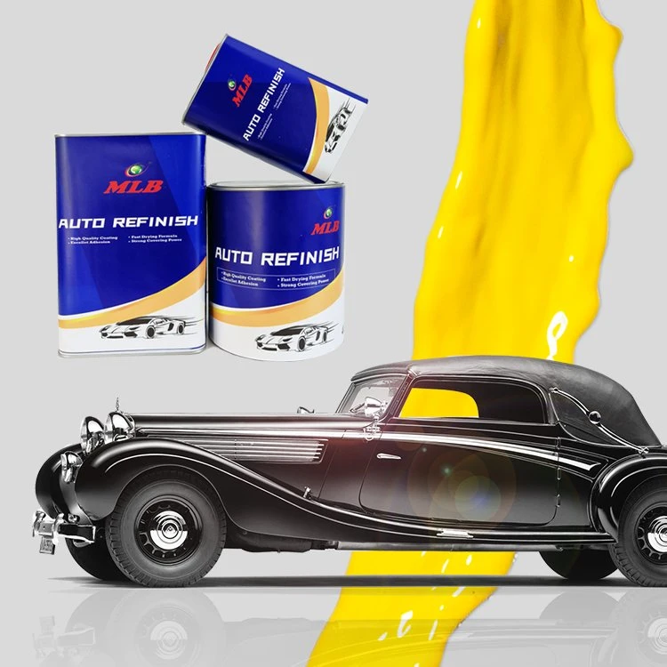 2K primer Acrílico superficie de pintura metálica para el coche de capa base Pintura