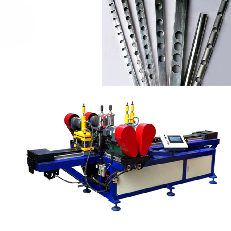 Integrated Air Conditioner Copper Tube Pipe Decoiling Straightening Cutting Drilling Punching Bending End Forming Spinning Machine