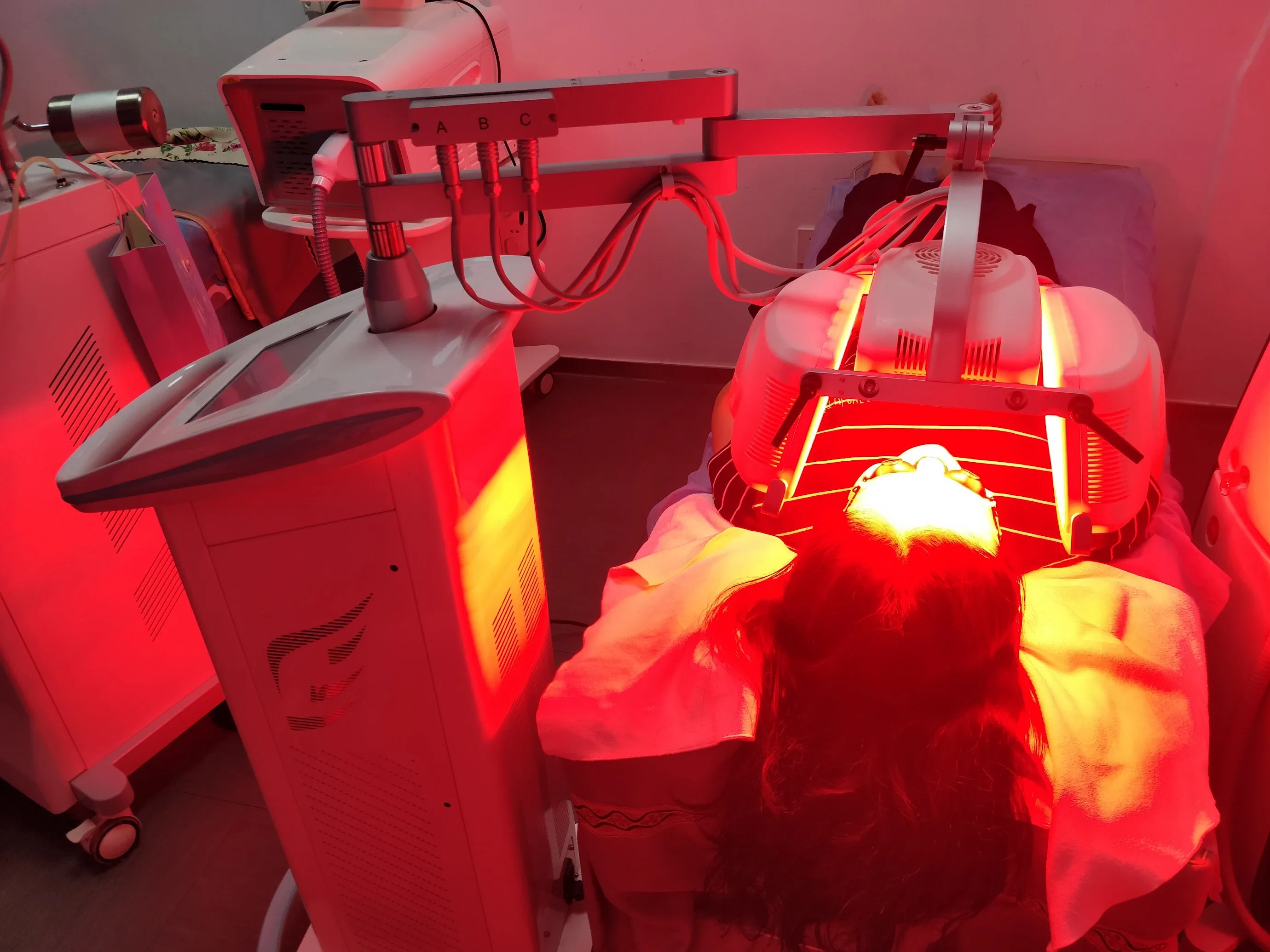 Facial Bio-Light thérapie PDT laser a conduit l'équipement médical de la machine de beauté