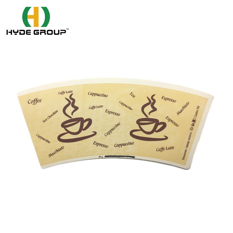 Paper Cup Fan Waterproof PE Coated Raw Material for Paper Coffee Cup Paper Fan