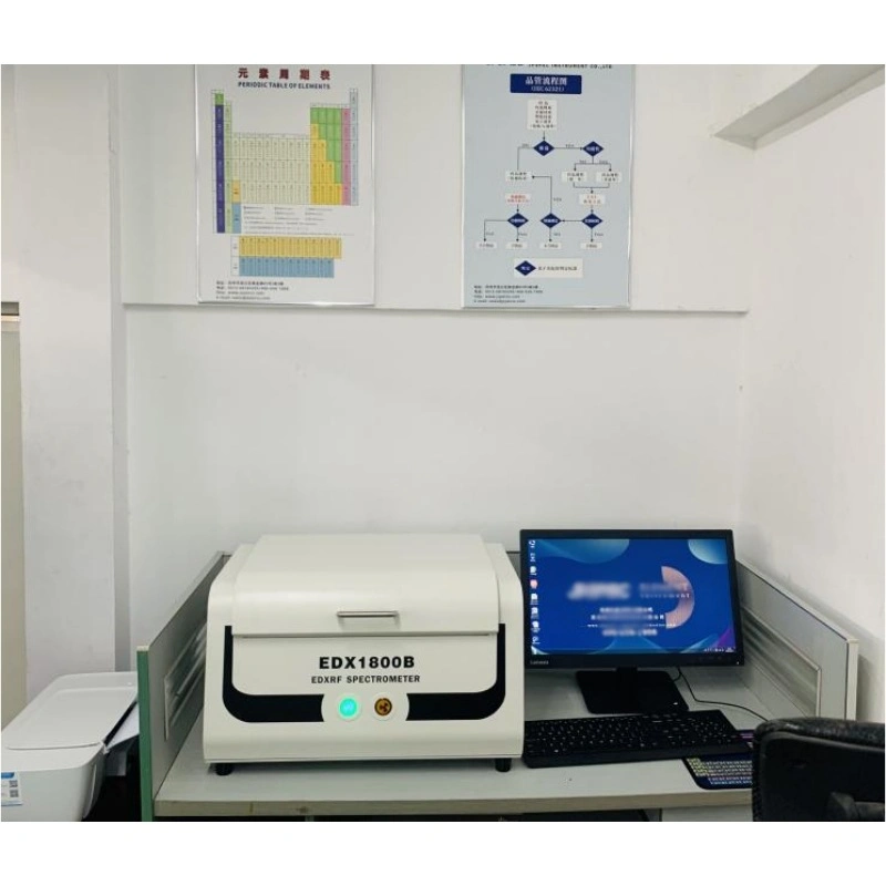 Edx 1800b RoHS Detector, X-ray Fluorescence Spectrometer, Hazardous Substance Analyzer Bromo-Chlorine Tester