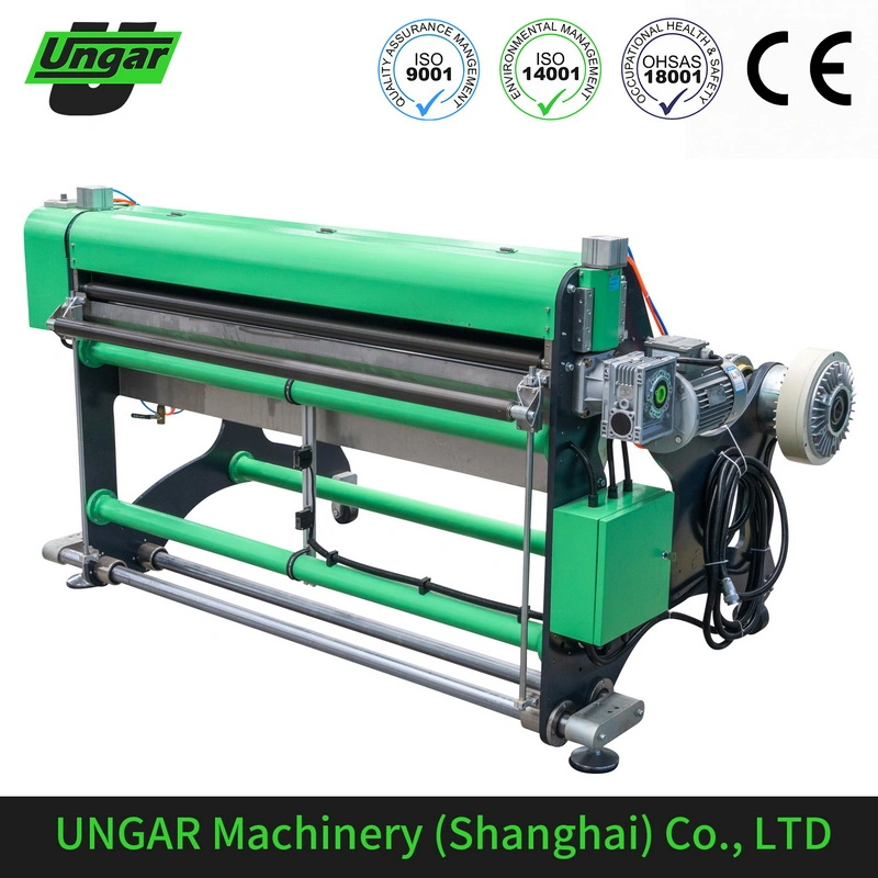 Ungar Disposable Aluminum Foil Container Making Machine Decoiler / Feeder Machine