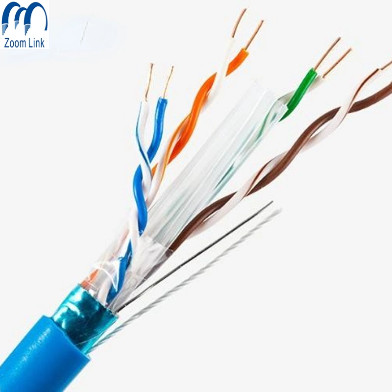 Customizable Jacket for Outdoor UTP 4 Pairs CAT6 Networking